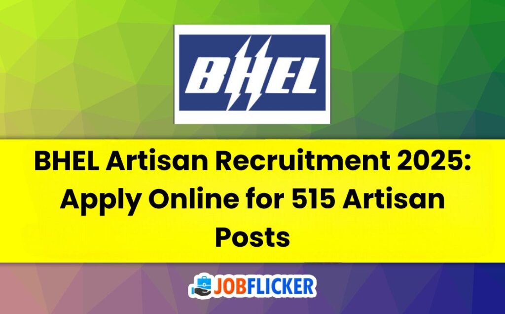 BHEL Artisan Recruitment 2025